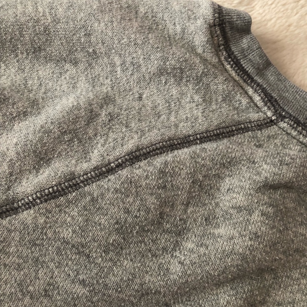 PINK grey sweatshirt very good cond size L nice - Picture 6 of 8